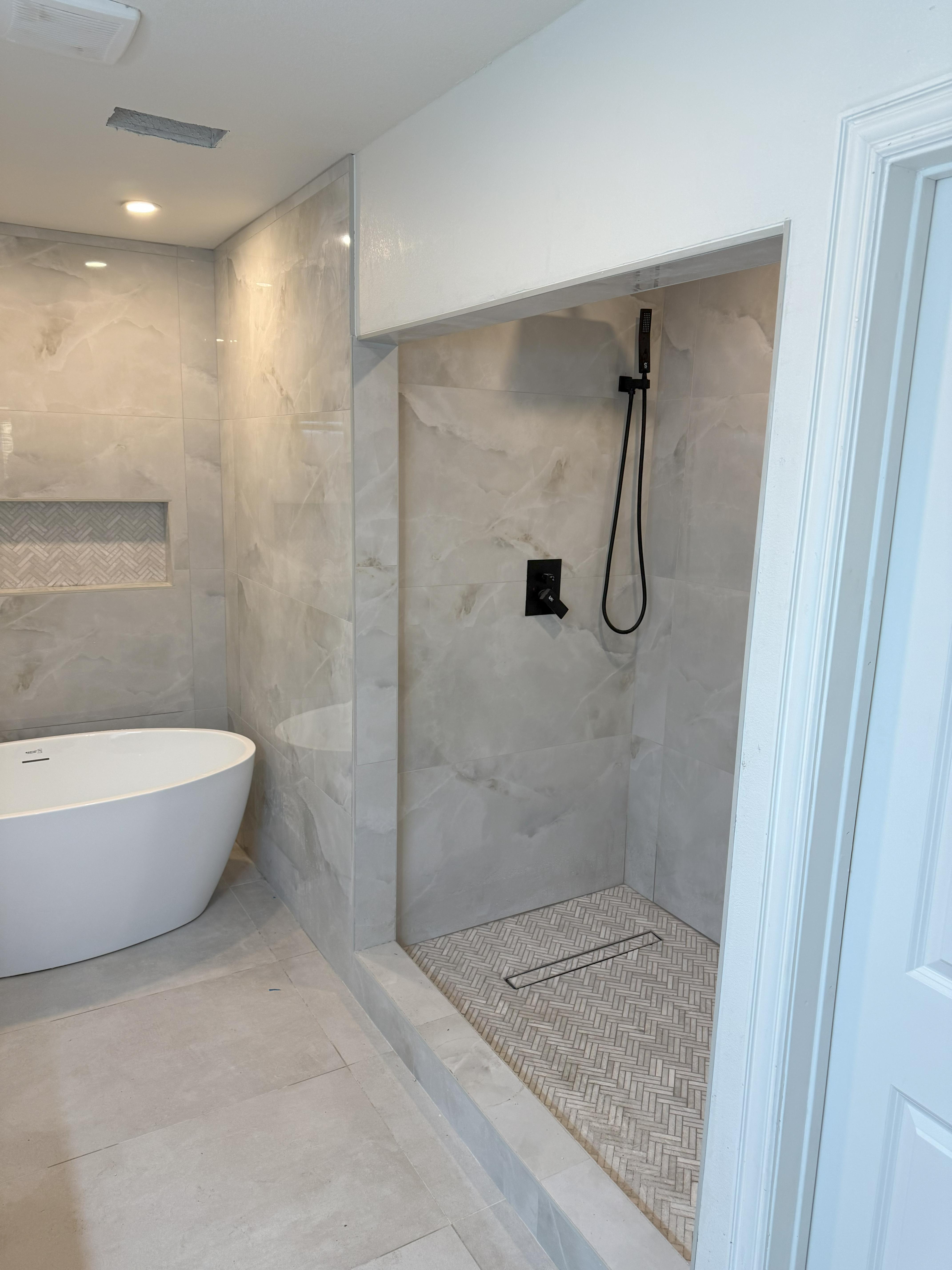 Walk-In Shower Conversion